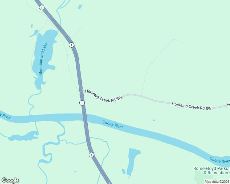 map of restaurants, bars, coffee shops, grocery stores, and more near 3428 Horseleg Creek Road Southwest in Rome