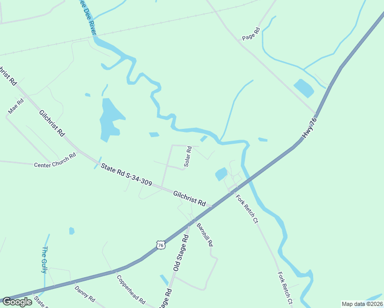 map of restaurants, bars, coffee shops, grocery stores, and more near 8003 High Ridge Place in Mullins