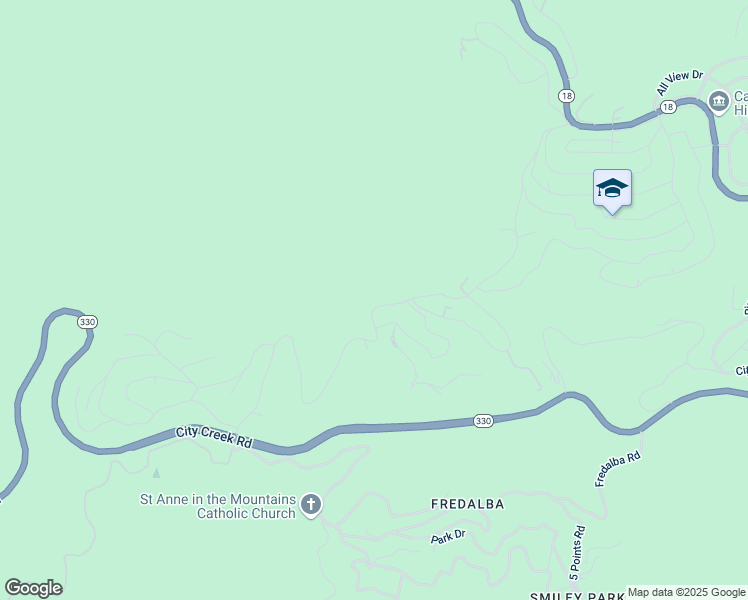 map of restaurants, bars, coffee shops, grocery stores, and more near 30580 Live Oak Drive in Running Springs