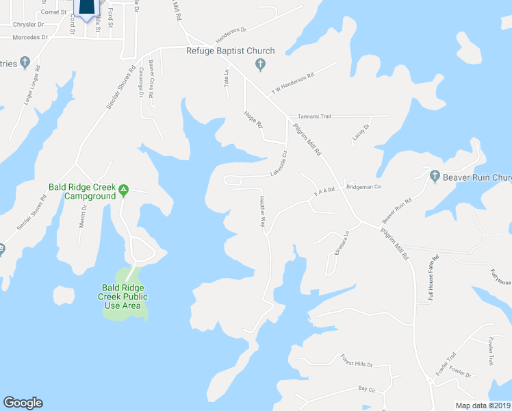 map of restaurants, bars, coffee shops, grocery stores, and more near 4195 Heather Way in Cumming