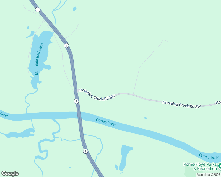 map of restaurants, bars, coffee shops, grocery stores, and more near 3428 Horseleg Creek Road Southwest in Rome