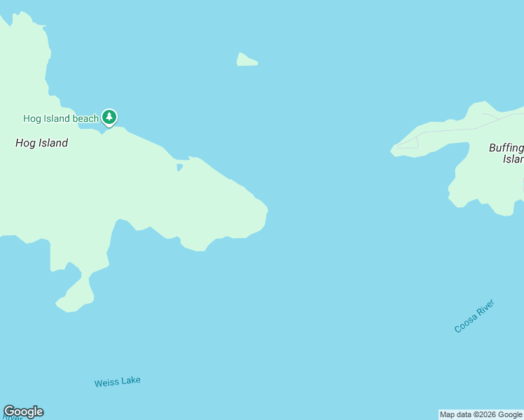 map of restaurants, bars, coffee shops, grocery stores, and more near Unnamed Road in Cedar Bluff