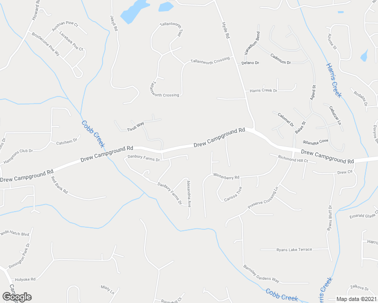 map of restaurants, bars, coffee shops, grocery stores, and more near 4030 Danbury Farms Drive in Cumming