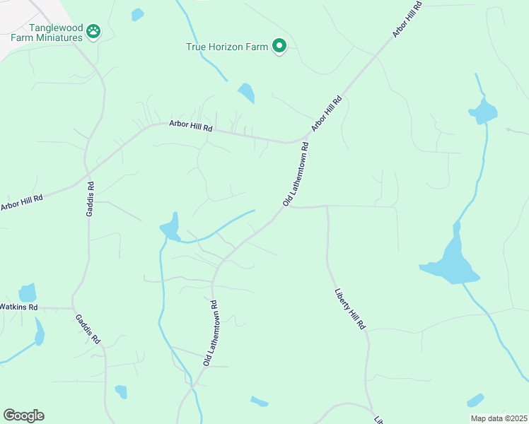 map of restaurants, bars, coffee shops, grocery stores, and more near 1199 Old Lathemtown Road in Canton