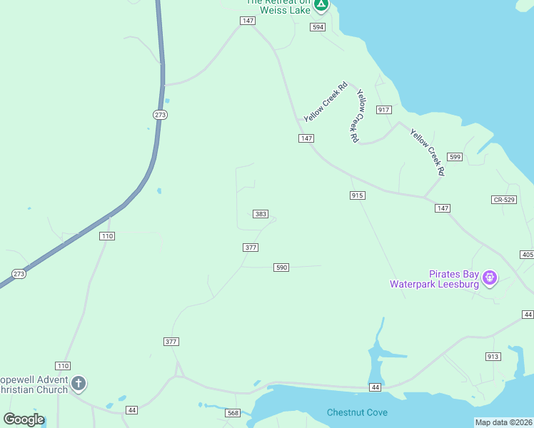 map of restaurants, bars, coffee shops, grocery stores, and more near 234 County Road 383 in Leesburg