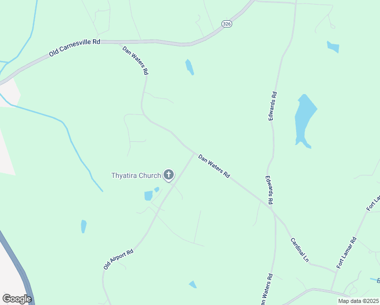 map of restaurants, bars, coffee shops, grocery stores, and more near 573 Dan Waters Road in Commerce