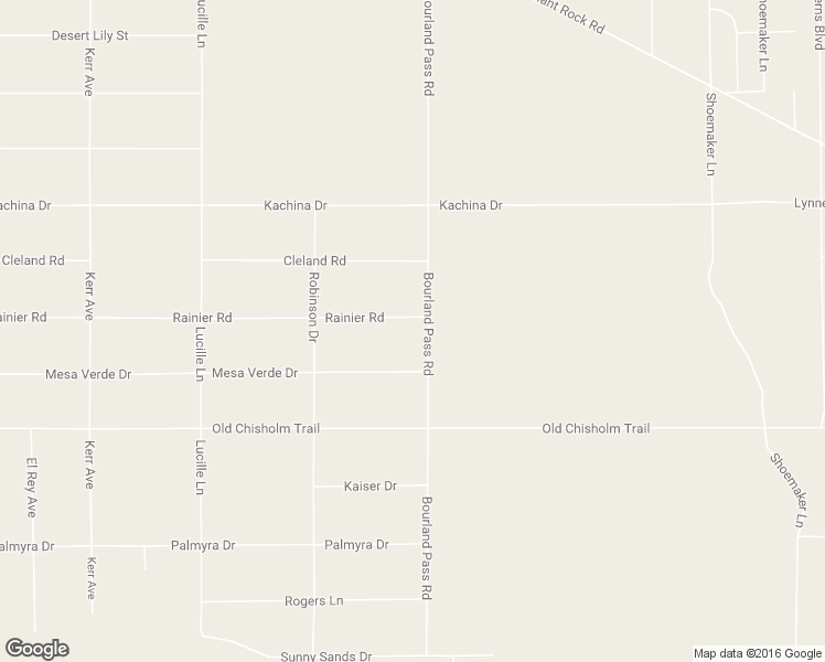 map of restaurants, bars, coffee shops, grocery stores, and more near 2322 Bourland Pass Road in Joshua Tree