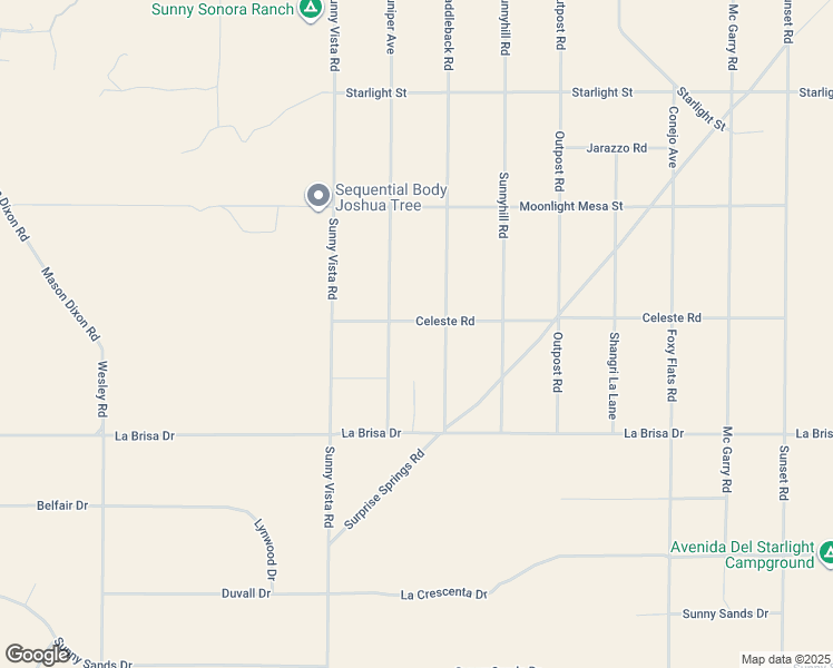 map of restaurants, bars, coffee shops, grocery stores, and more near Celeste Road in San Bernardino County