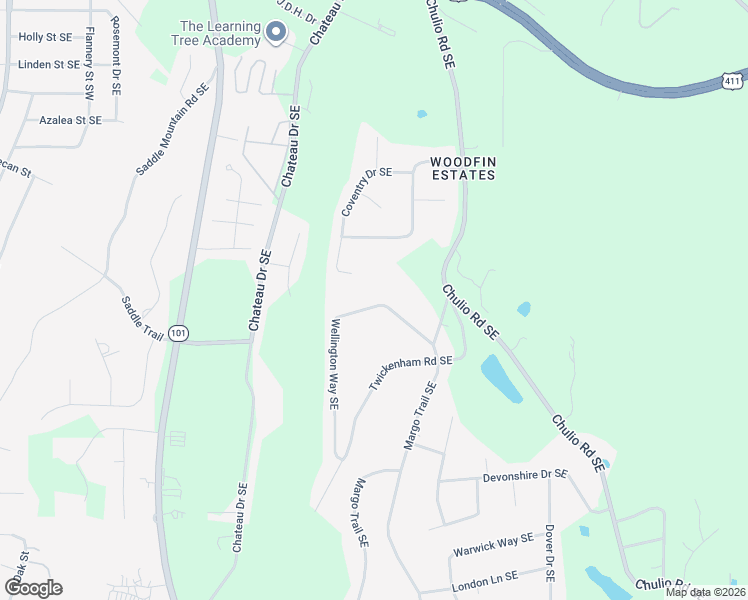 map of restaurants, bars, coffee shops, grocery stores, and more near 40 Coventry Drive Southeast in Rome