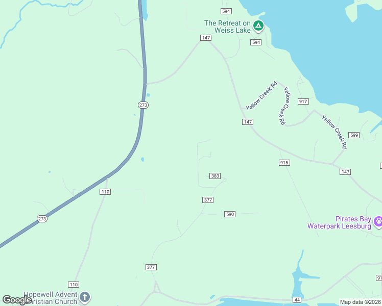 map of restaurants, bars, coffee shops, grocery stores, and more near 234 County Road 383 in Leesburg