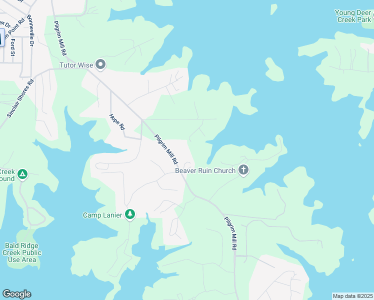 map of restaurants, bars, coffee shops, grocery stores, and more near 3970 Bridgeman Circle in Cumming