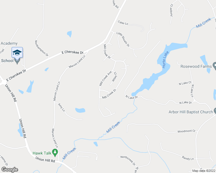 map of restaurants, bars, coffee shops, grocery stores, and more near 620 Wiley Court in Canton
