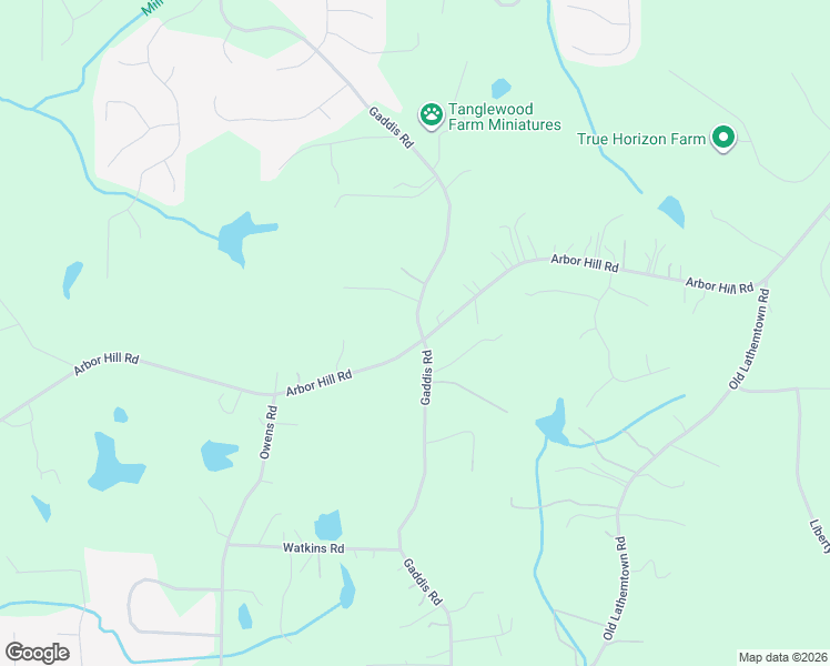 map of restaurants, bars, coffee shops, grocery stores, and more near 1321 Gaddis Road in Canton