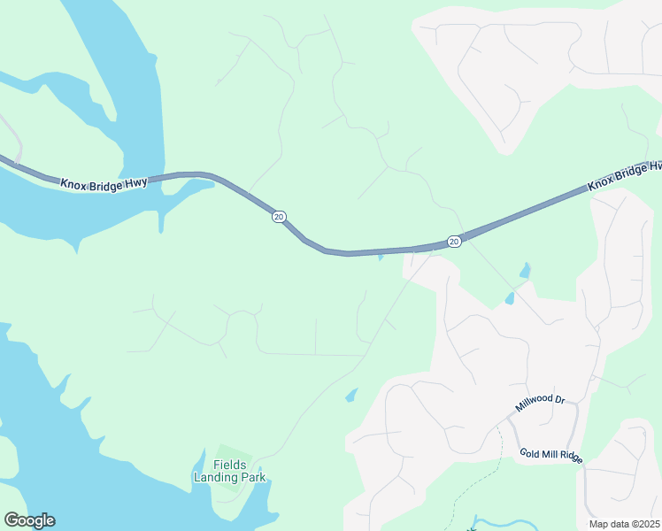 map of restaurants, bars, coffee shops, grocery stores, and more near Knox Bridge Highway in Canton