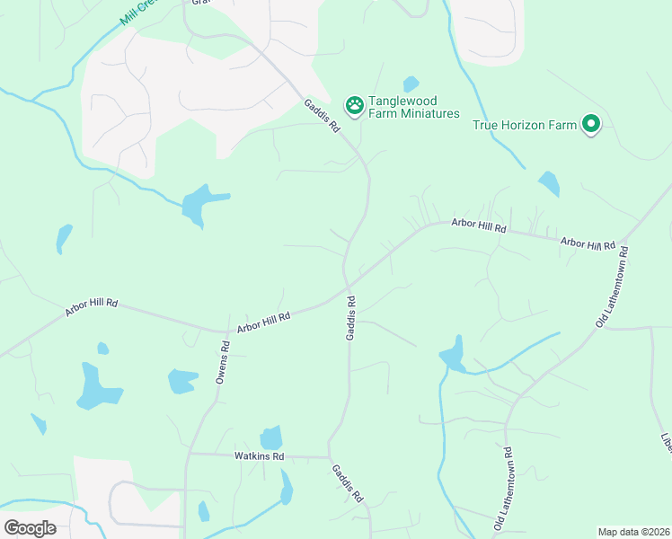 map of restaurants, bars, coffee shops, grocery stores, and more near 1321 Gaddis Road in Canton