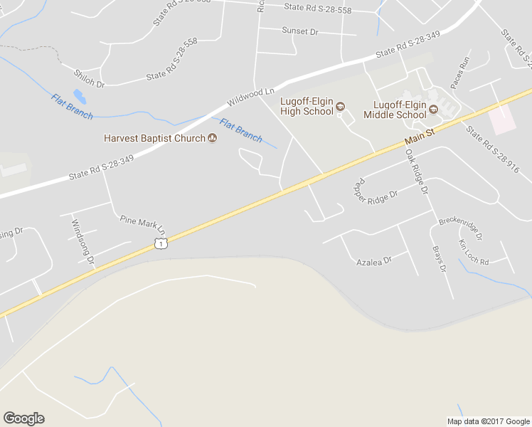 map of restaurants, bars, coffee shops, grocery stores, and more near 1363 U.S. 1 in Lugoff