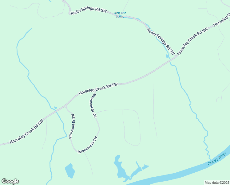 map of restaurants, bars, coffee shops, grocery stores, and more near 2455 Horseleg Creek Road Southwest in Rome