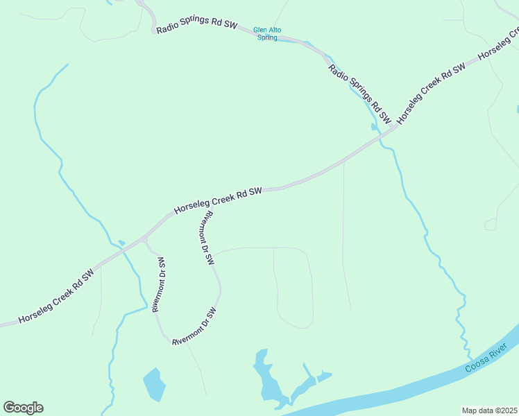 map of restaurants, bars, coffee shops, grocery stores, and more near 2455 Horseleg Creek Road Southwest in Rome
