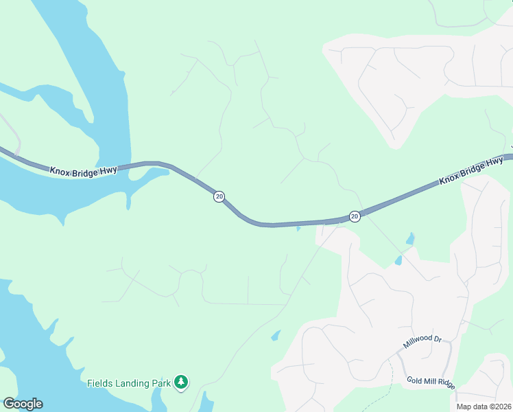 map of restaurants, bars, coffee shops, grocery stores, and more near 6575 Knox Bridge Highway in Canton