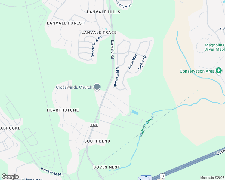map of restaurants, bars, coffee shops, grocery stores, and more near 106 Tillington court in Leland