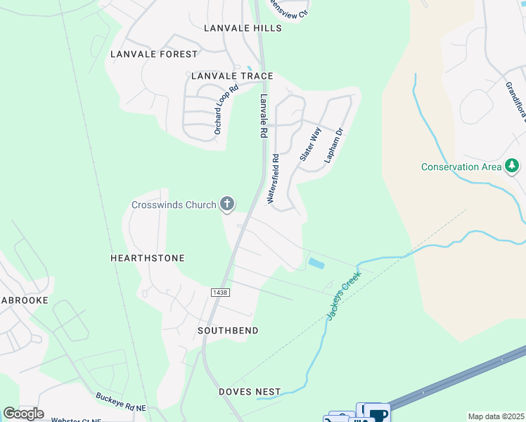map of restaurants, bars, coffee shops, grocery stores, and more near 106 Tillington court in Leland