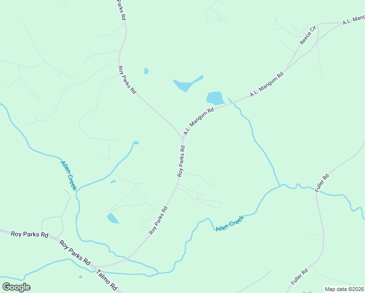 map of restaurants, bars, coffee shops, grocery stores, and more near 3631 Roy Parks Road in Talmo