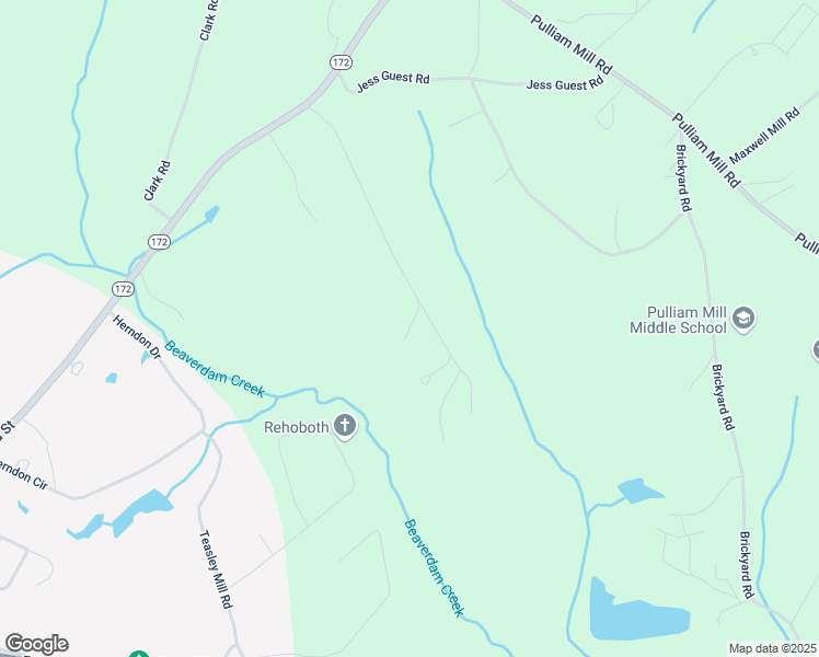 map of restaurants, bars, coffee shops, grocery stores, and more near 2703 Zero O Drive in Bowman