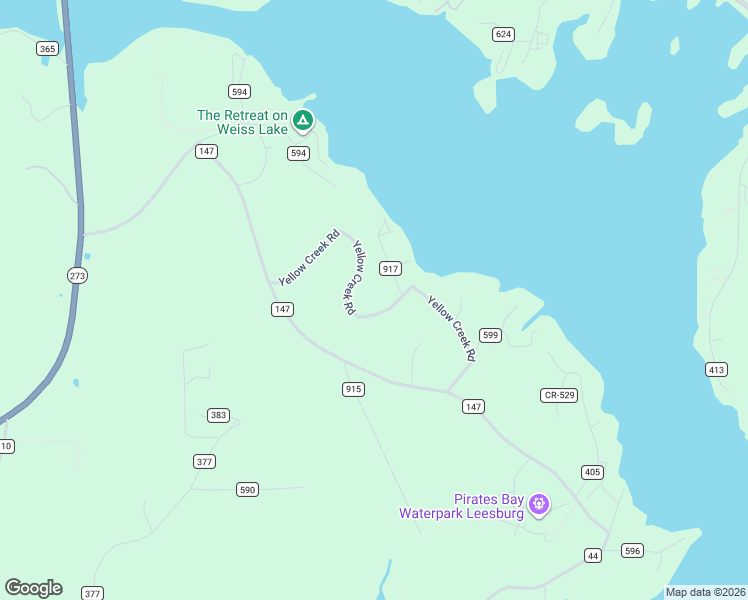 map of restaurants, bars, coffee shops, grocery stores, and more near 490 County Road 592 in Leesburg