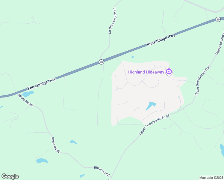 map of restaurants, bars, coffee shops, grocery stores, and more near 291 Peachtree Drive in White