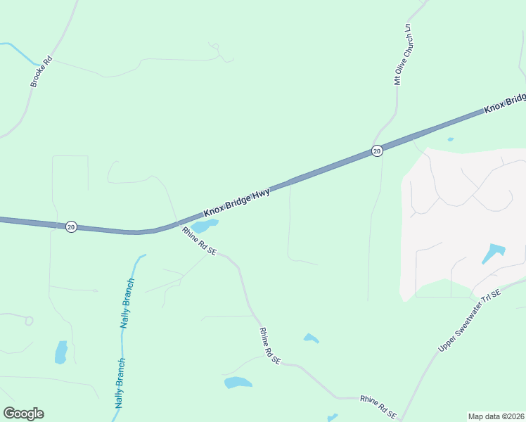 map of restaurants, bars, coffee shops, grocery stores, and more near 768 Knox Bridge Highway in White