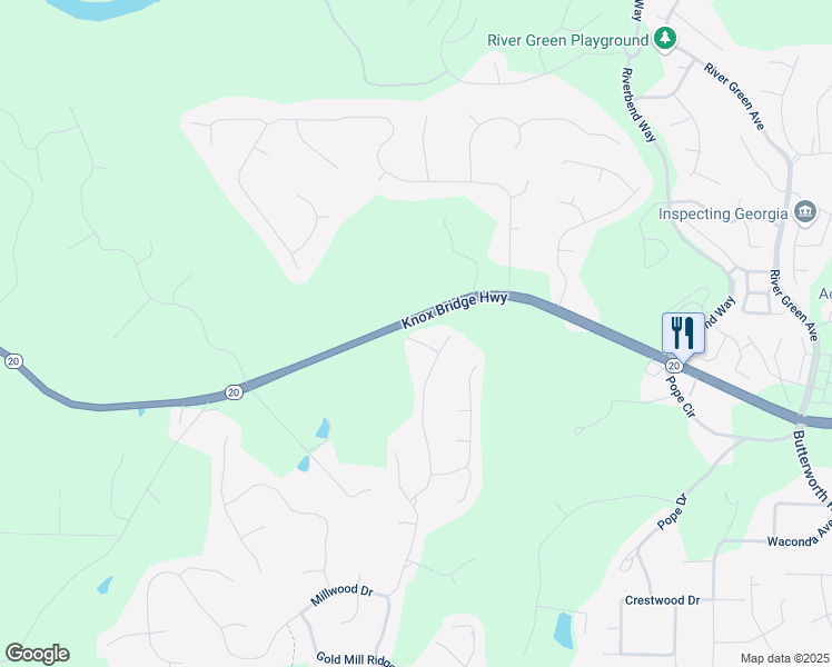 map of restaurants, bars, coffee shops, grocery stores, and more near 906 Fox Croft Place in Canton