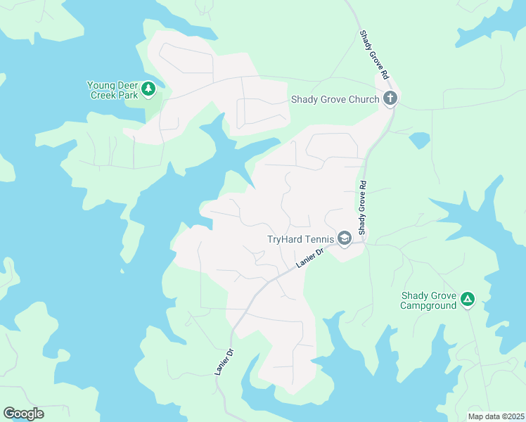 map of restaurants, bars, coffee shops, grocery stores, and more near 7640 Harbour Walk in Cumming