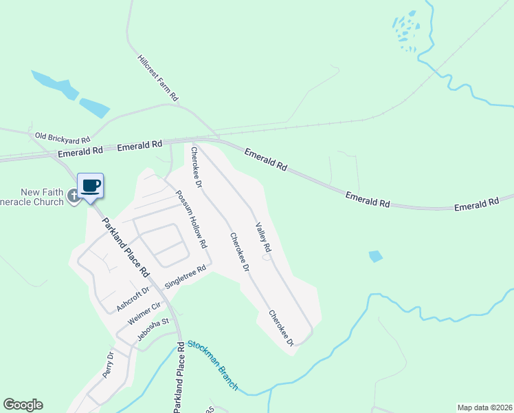 map of restaurants, bars, coffee shops, grocery stores, and more near 123 Valley Road in Greenwood
