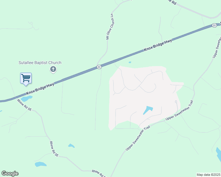 map of restaurants, bars, coffee shops, grocery stores, and more near 213 Oak Hollow Court in White