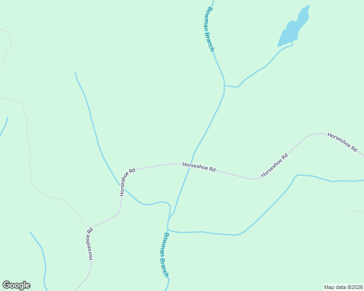 map of restaurants, bars, coffee shops, grocery stores, and more near 1300 Horseshoe Road in Iva