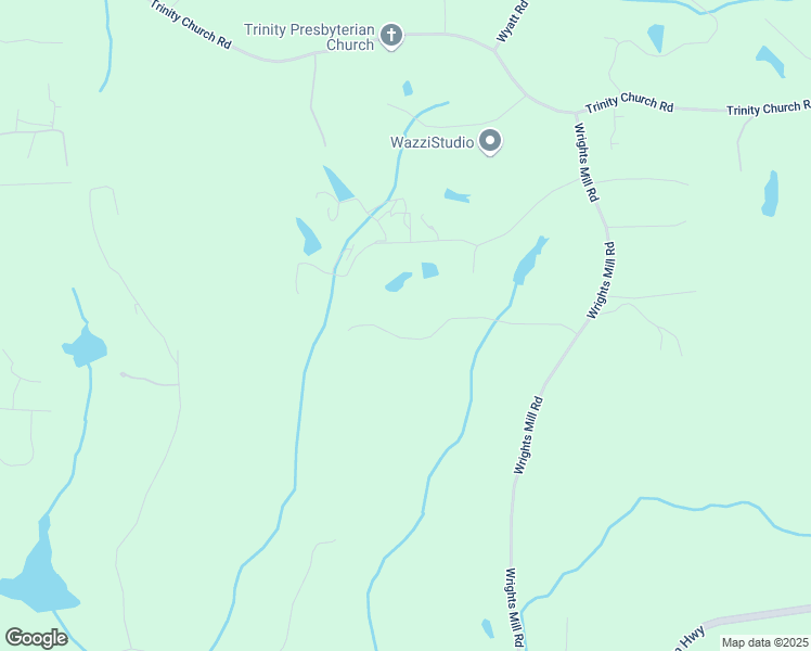 map of restaurants, bars, coffee shops, grocery stores, and more near 240 Wrights Mill Way in Canton