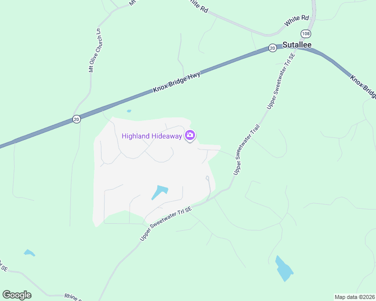 map of restaurants, bars, coffee shops, grocery stores, and more near 146 Highland View Pass in White