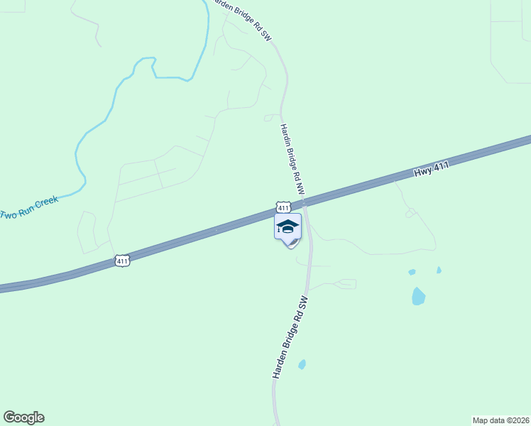 map of restaurants, bars, coffee shops, grocery stores, and more near 4551 U.S. 411 in Kingston