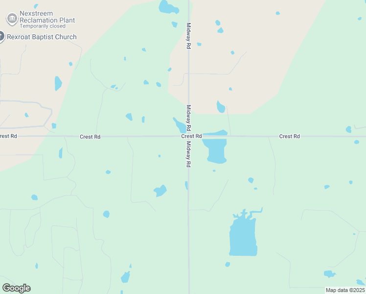 map of restaurants, bars, coffee shops, grocery stores, and more near 7585 Midway Road in Wilson