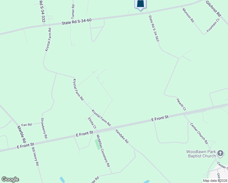 map of restaurants, bars, coffee shops, grocery stores, and more near 6344 Golden Court in Mullins