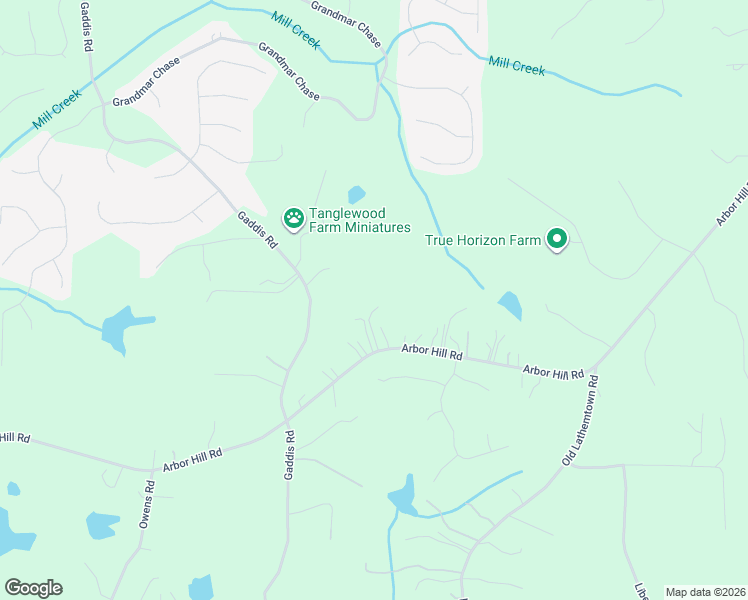 map of restaurants, bars, coffee shops, grocery stores, and more near 1664 Gaddis Road in Canton