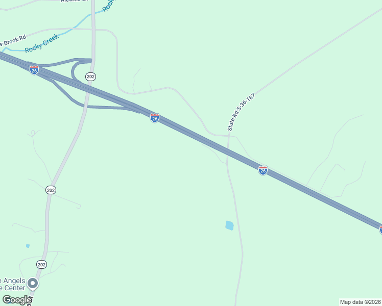 map of restaurants, bars, coffee shops, grocery stores, and more near I-26 Crossroads in Little Mountain