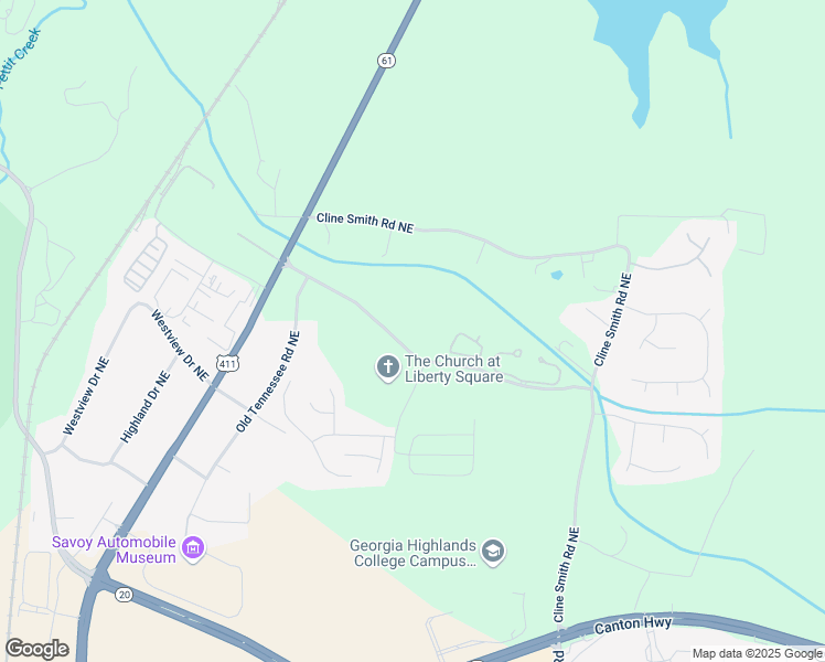 map of restaurants, bars, coffee shops, grocery stores, and more near in Cartersville