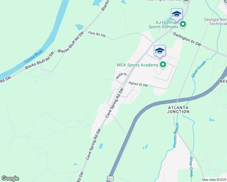 map of restaurants, bars, coffee shops, grocery stores, and more near 25 Lakeview Street in Rome