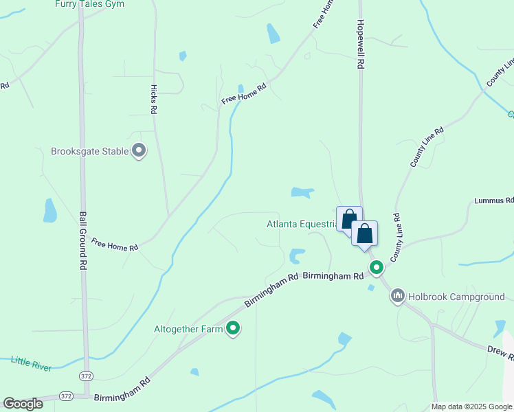 map of restaurants, bars, coffee shops, grocery stores, and more near 118 Birmingham Walk in Alpharetta