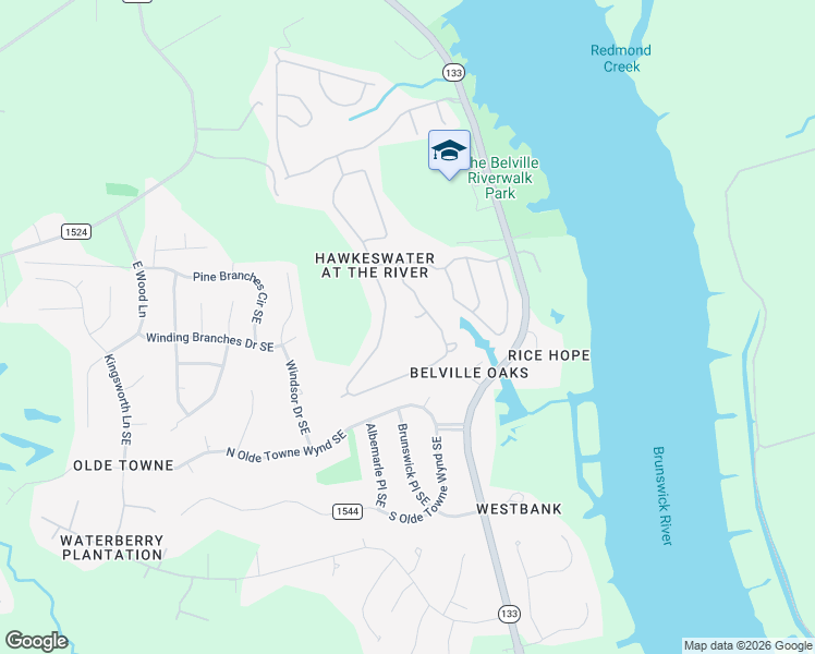 map of restaurants, bars, coffee shops, grocery stores, and more near 880 Seathwaite Drive in Leland