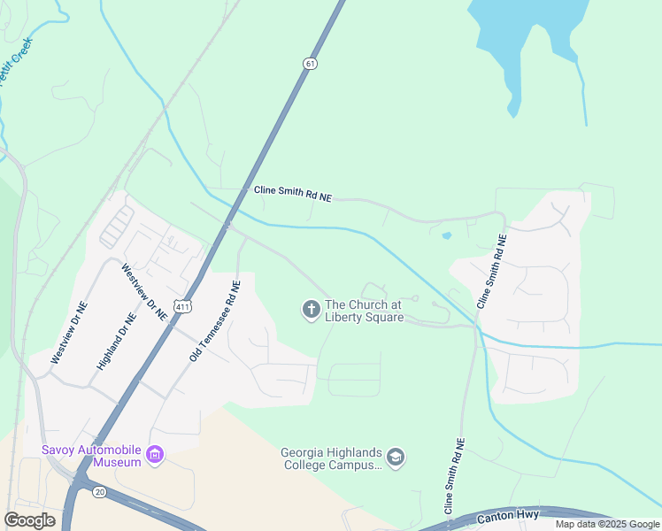 map of restaurants, bars, coffee shops, grocery stores, and more near in Cartersville