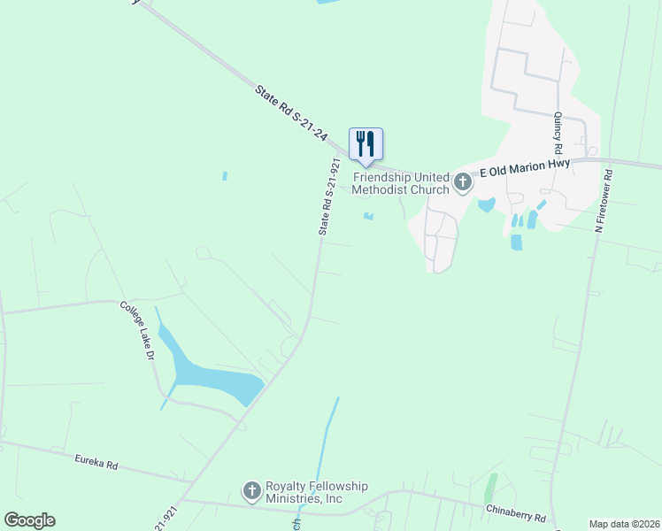 map of restaurants, bars, coffee shops, grocery stores, and more near 5255 Steen Drive in Florence