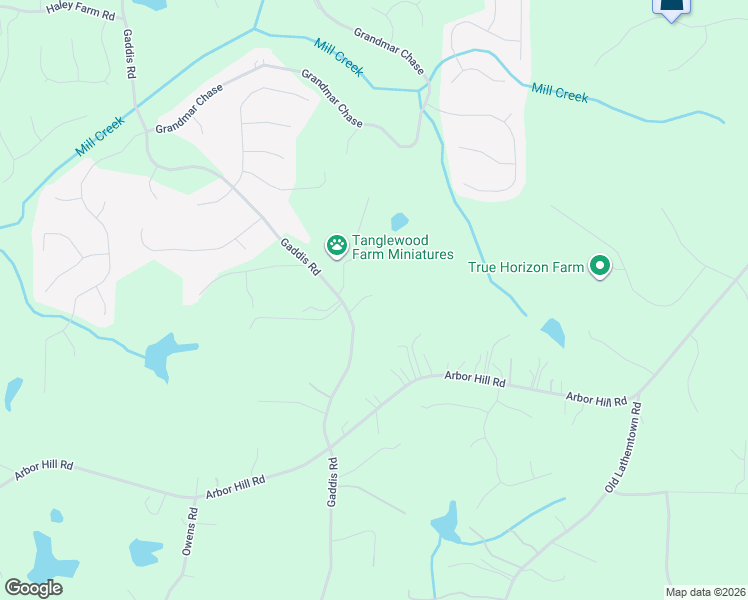 map of restaurants, bars, coffee shops, grocery stores, and more near 1664 Gaddis Road in Canton