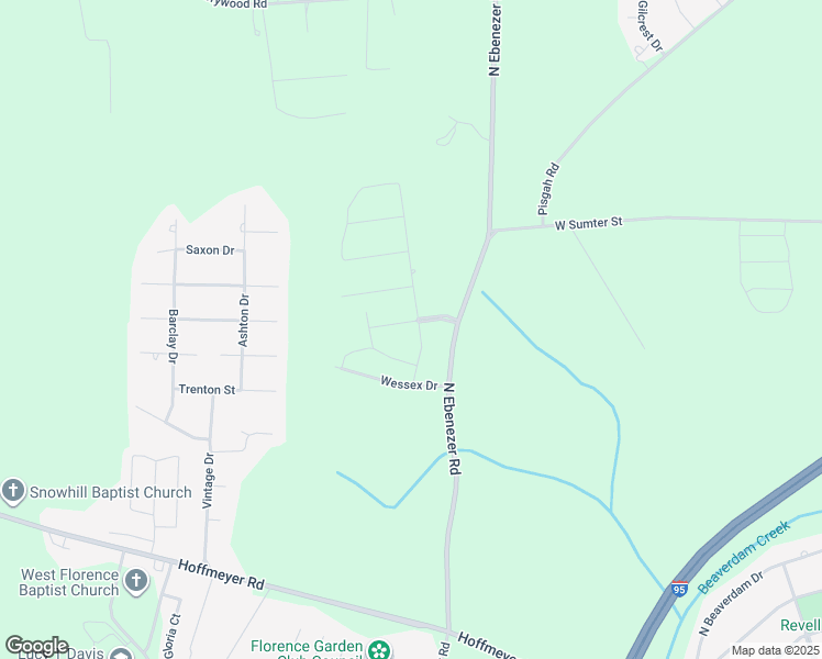 map of restaurants, bars, coffee shops, grocery stores, and more near 3102 King's Gate Court in Florence